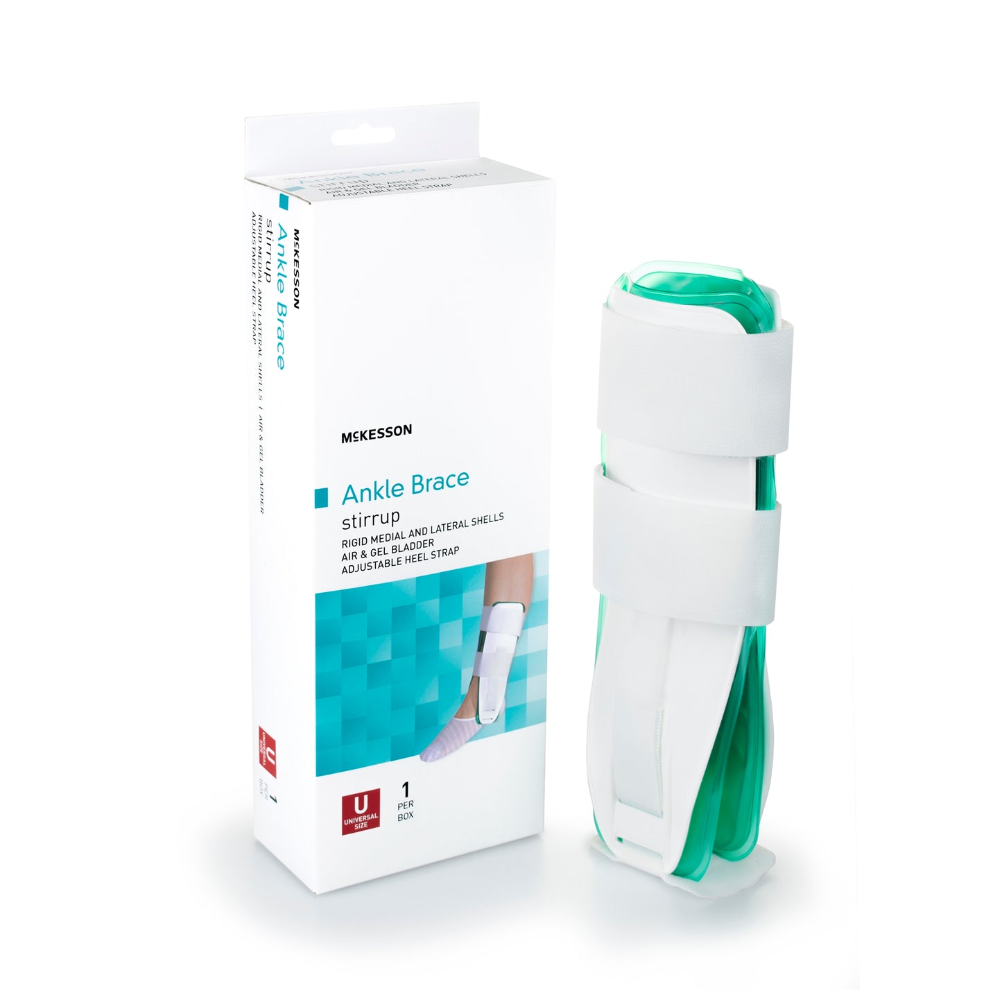 Ankle Support McKesson – One Size Fits Most – Hook and Loop Strap Closure