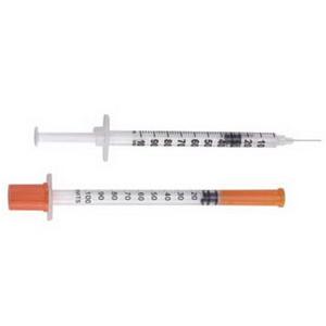 BD SafetyGlide™ Insulin Syringe and Needle 29G x 1/2"