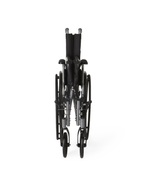 K4 Lightweight Wheelchair with Swing-Back Desk-Length Arms and Swing-Away Footrests, 300 lb. Weight Capacity, 18" Width