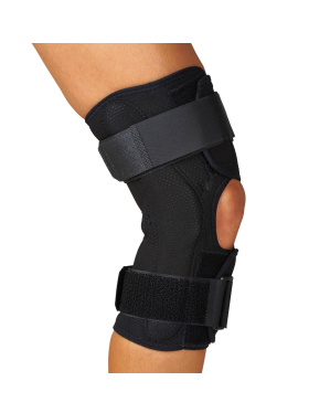 DonJoy Performance Webtech Knee Brace, Black, Large