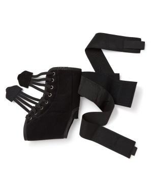 DonJoy Performance Anaform Lace-Up Ankle Brace, Black, Medium