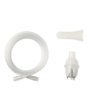 Reusable Nebulizer Kit with Standard Connection, Tee Mouthpiece, 7' Tube