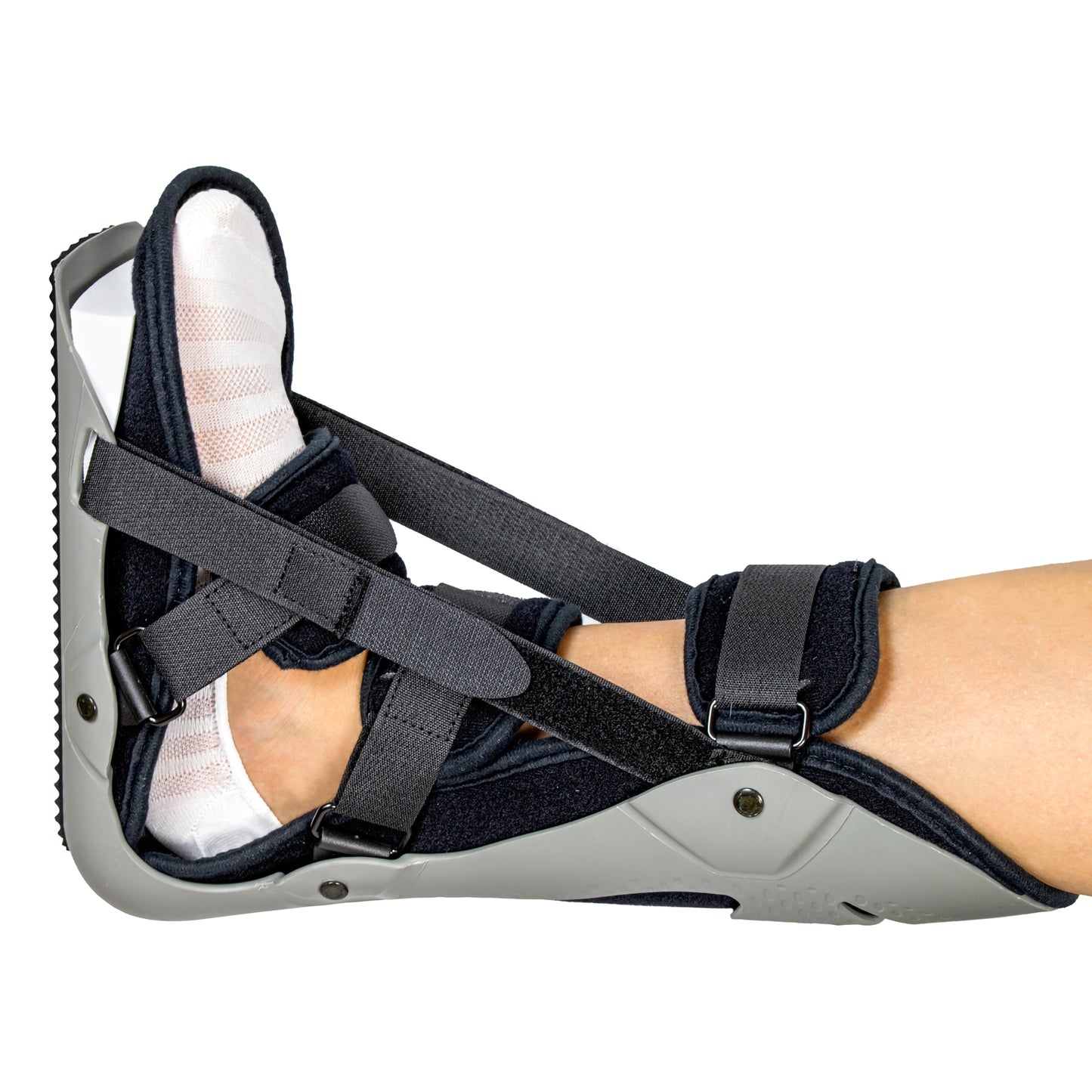 Plantar Fasciitis Night Splint McKesson Medium – Hook-and-Loop Strap Closure – Men’s 6.5–8.5 / Women’s 7.5–9.5