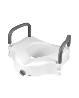 Locking DMI Toilet Seat, Hi Riser
