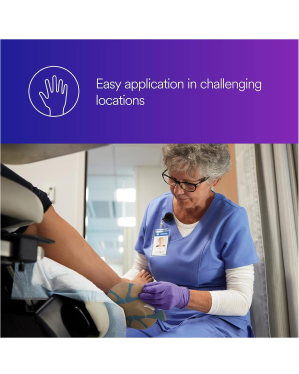 3M™ Tegaderm™ Silicone Foam Bordered Dressing, 2" x 2"