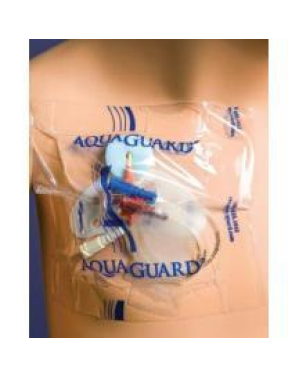AquaGuard Moisture Barrier Wound Dressing Cover, 7" x 7"