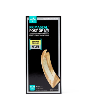 PrimaSeal Ag+ Post-Operation Dressing, 3.5" x 10"