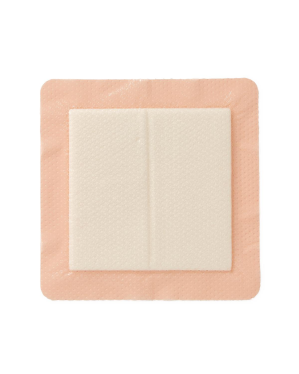 Optifoam Gentle EX Bordered Foam Dressing, 6" x 6" 