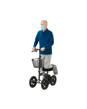 All-Terrain Knee Walker with 12" Wheels, 20"-27.5" Kneepad Height