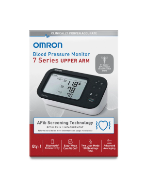 7-Series Upper Arm Blood Pressure Monitor, Connected w/ AFib Detection
