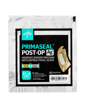 PrimaSeal Ag+ Post-Operation Dressing, 3.5" x 4"