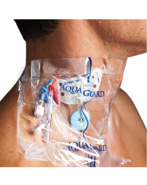 AquaGuard Moisture Barrier Wound Dressing Cover, 7" x 7"