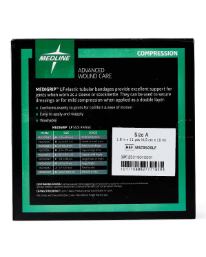 Medigrip Elastic Tubular Support Bandage, Latex – Sizes B, C, D, E 