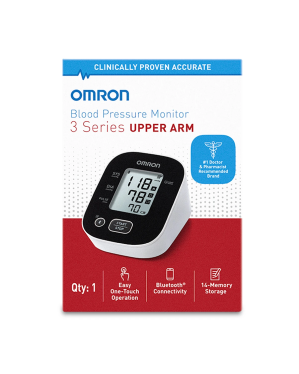 3 Series Upper Arm Blood Pressure Monitor, Connected 