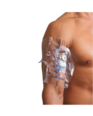 AquaGuard Moisture Barrier Wound Dressing Cover, 7" x 7"