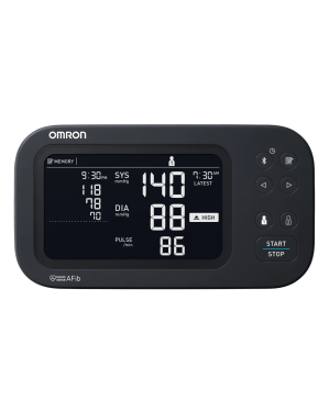 10-Series Upper Arm Blood Pressure Monitor, Connected, with AC Adapter & w/ AFib Detection