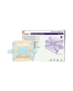 3M™ Tegaderm™ Silicone Foam Bordered Dressing, 2