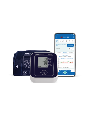 Wireless One Button Blood Pressure Monitor