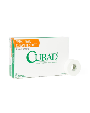 CURAD Ortho-Porous Sports Adhesive Tape, 1" x 10 yd