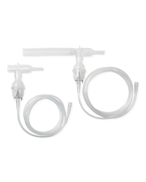 Reusable Nebulizer Kit with Standard Connection, Tee Mouthpiece, 7' Tube