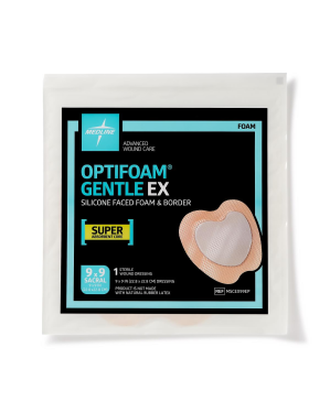 Optifoam Gentle EX Sacrum Foam Dressing, 9