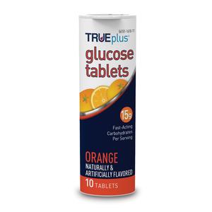 Trividia TRUEplus® Glucose Tablet, Orange, 10 Count