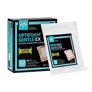 Optifoam Gentle EX Bordered Foam Dressing, 3